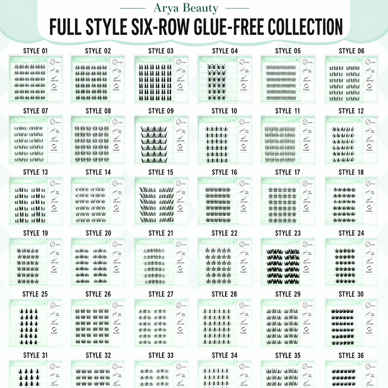 Six-Row Glue-Free Series catalogue